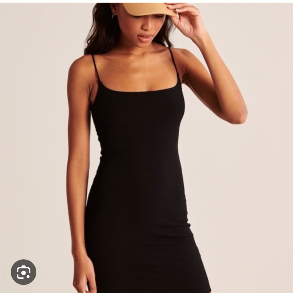 Abercrombie&Fitch Seamless Rib Cami Mini Dress